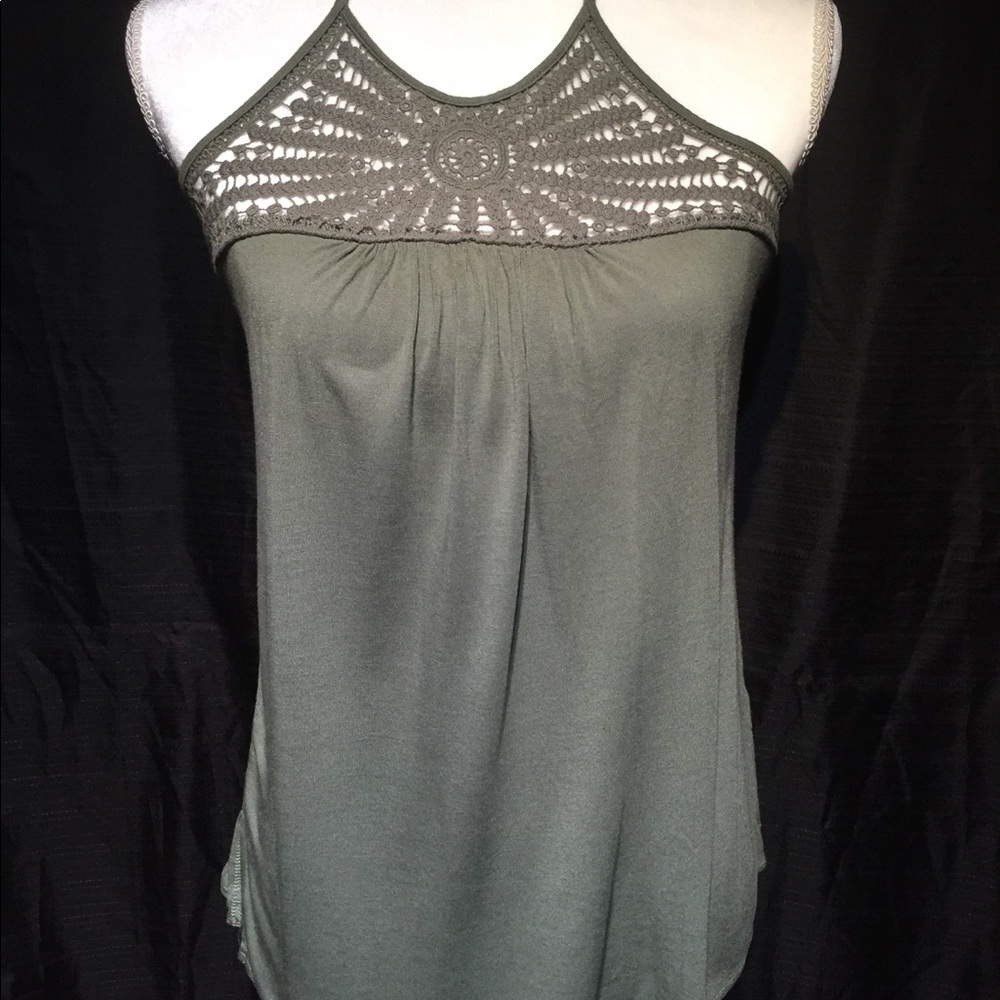O’Neill tank, ties around neck, very cute
